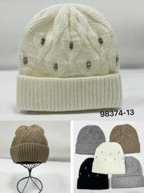 Czapki damskie (uniwersalny/12szt)