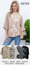 Swetry damskie (Uniwersalny/10 szt)