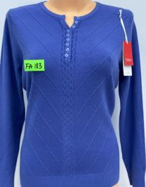 Swetry damskie (L-3XL/10szt)