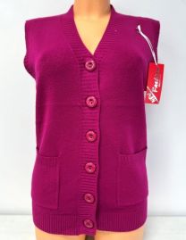 Sweter-kamizelka damskie (L-3XL/10szt)