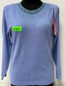 Swetry damskie (L-3XL/10szt)