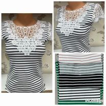 Bluzki damskie (S-XL/12szt)