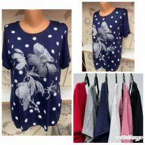 Bluzki damskie (XL-3XL/12szt)