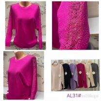 Swetry damskie (L-3XL/12szt)