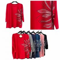 Bluzki damskie (2-5XL/12szt)