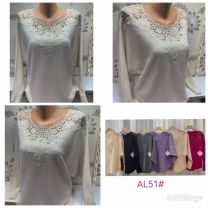 Swetry damskie (L-3XL/12szt)