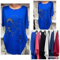 Bluzki damskie (L-3XL/12szt)