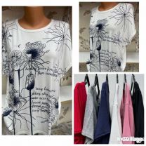 Bluzki damskie (XL-3XL/12szt)