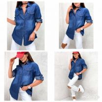 Koszula jeansowa damska (46-54/10szt)