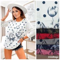 Bluzka damska (XL-3XL/12szt)