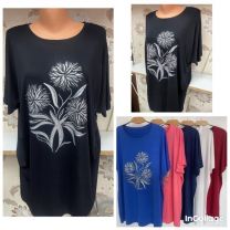 Bluzki damskie (L-3XL/12szt)