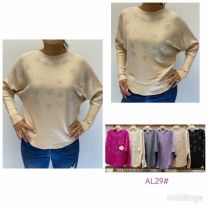 Swetry damskie (L-3XL/12szt)