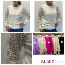 Swetry damskie (L-3XL/12szt)