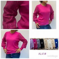 Swetry damskie (L-3XL/12szt)