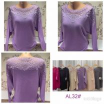 Swetry damskie (L-3XL/12szt)