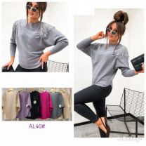 Swetry damskie (L-3XL/12szt)