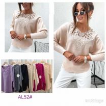 Swetry damskie (L-3XL/12szt)