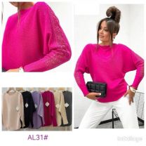 Swetry damskie (L-3XL/12szt)