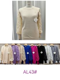 Swetry damskie (L-3XL/12szt)