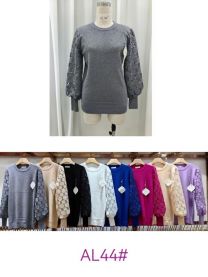 Swetry damskie (L-3XL/12szt)