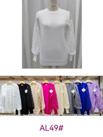 Swetry damskie (L-3XL/12szt)