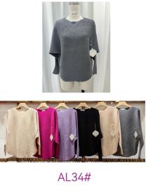 Swetry damskie (L-3XL/12szt)