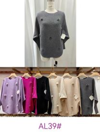 Swetry damskie (L-3XL/12szt)