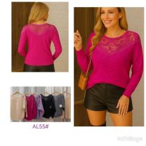 Swetry damskie (L-3XL/12szt)