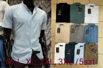 Koszula Krótka Męska (M-3XL/5szt)