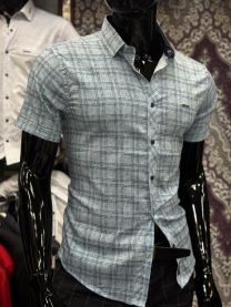 Koszula męska krótki rękaw (M-3XL/5szt)