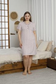 Koszula nocna damska (2XL-4XL/3szt)