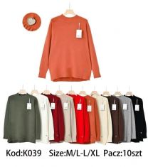 Swetry damskie (M-XL/10szt)