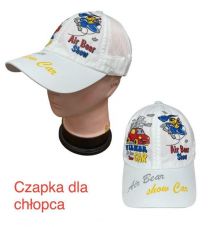 Czapki chłopięce z daszkiem (Uniwersalny/12szt)