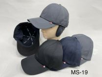 Czapki męskie z daszkiem-Ocieplane (uniwersalny/12szt)