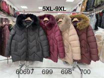 Kurtka damskie (5-9XL/5szt)