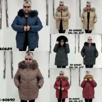 Kurtka damskie (3XL-7XL/5szt)