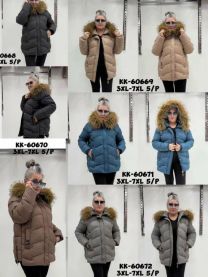 Kurtka damskie (3XL-7XL/5szt)