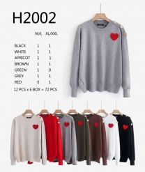 Swetry damskie (M-2XL/12szt)