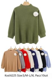 Swetry damskie (S-XL/10szt)