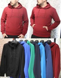 Bluzy z kapturem męskie (M-2XL/12szt)
