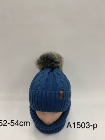 Komplet Czapki Dziecięce (52-54CM/12kpt)