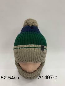 Komplet Czapki Dziecięce (52-54CM/12kpt)