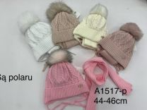 Komplet Czapki Dziecięce (44-46/12kpt)
