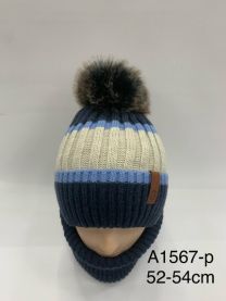 Komplet Czapki Dziecięce (52-54CM/12kpt)