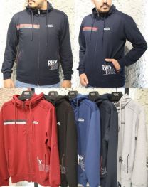 Bluzy z kapturem męskie (M-2XL/12szt)