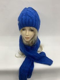 Komplet czapki damskie (uniwersalny/12kpt)