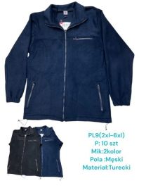 Bluzy bez kaptura męskie Turecka-Polary (2XL-6XL/10szt)