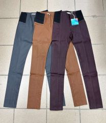 Spodnie ekoskóra damskie (34-42/10szt)