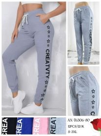 Spodnie dresowy damskie (S-3XL/12szt)