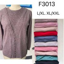 Swetry damskie (L-3XL/12szt)